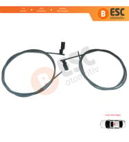 Mercedes C Class Coupe CL203 2001-2008 CLC CL203 2008-2011 2037800189 İçin Sunroof Perde Halatı