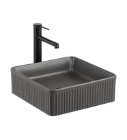 LENA TEZGAHÜSTÜ LAVABO (MAT FÜME) E-W1003MF