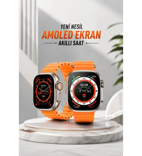 Akıllı Saat Android Ve İos Uyumlu 49 Mm Nfc Özelliği Gps Takibi