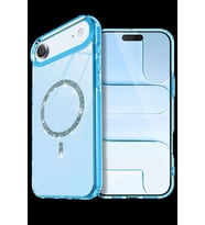 iPhone 17 Air Live Diamond Magsafe Kapak - Mavi
