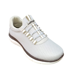 Look Life 26107 Unisex Bağcıksız Günlük Sneaker Ayakkabı (Bej)