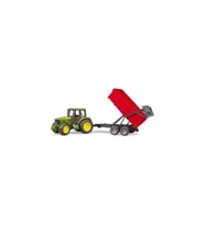 John Deere 6920 Traktör+ Kırmızı Römork 02057
