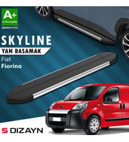 S-Dizayn Fiat Fiorino Skyline Krom Yan Basamak 173 Cm 2008 Üzeri A+ Kalite