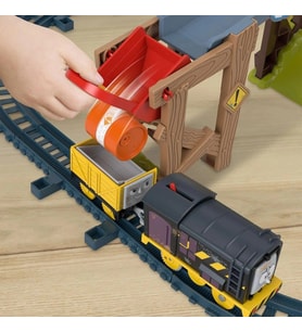 Thomas ve Arkadaşları Dieselin İnşaat Seti Motorlu Tren JBW20 (Çok Renkli)