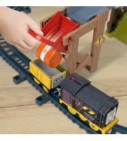 Thomas ve Arkadaşları Dieselin İnşaat Seti Motorlu Tren JBW20 (Çok Renkli)