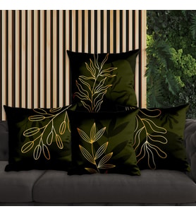 eJOYA Çiçek Tasarımlı 4'lü Yastık İçi Ve Kırlent Kılıfı 45cm 113754
