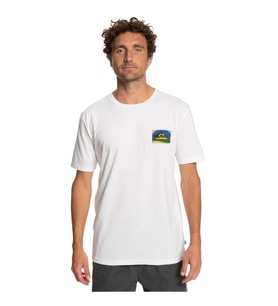 Quiksilver Arkası Baskılı Erkek Tişört EQYZT07229