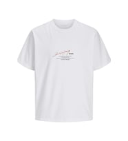 JORMANCHESTER SCRIPT TEE SS CREW NECK (Beyaz)