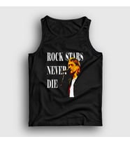 Presmono Unisex Siyah Never Nirvana Kurt Cobain Atlet 35763tt