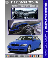 Bmw E90 (2006-2010) Torpido Örtüsü Ön Göğüs Koruma Torpido Koruma Araca Özel Kaymaz Kolay Montaj