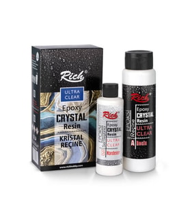 Rich Crystal Resin Transparan Şeffaf Kristal Reçine 750 cc.