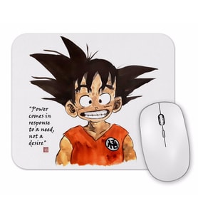 Dragonball Cheeky Smile Goku Mouse Pad