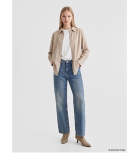 LCW Vision İndigo Straight Fit Kadın Jean Pantolon