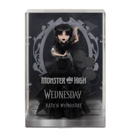 Nessiworld  HXJ03 Monster High Wednesday Balo Elbiseli Bebek