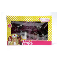 Kutulu 11Pcs Paslanmaz Çelik Tencere Tava Seti Barbie CH20584S/96434BB