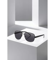 Polo Air UV400 Korumalı Metal Çerçeveli Erkek Güneş Gözlüğü Siyah Renk PLG-2133C1