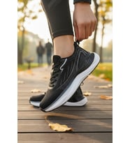 Enoch Kadın Spor Ayakkabı Jakarlı Örme Saya Ve Yüksek Yastıklamalı Comfort Tabanlı Koşu Ve Yürüyüş Sneaker
