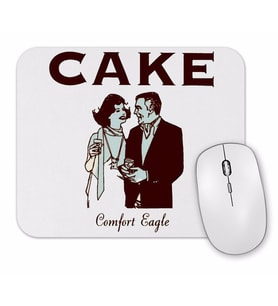 Cake Comfort Eagle Mouse Pad