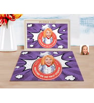 BK Gift Kişiye Özel Kadın Chef Kolay Yetişmiyor Karikatürlü 1000 Parça Profesyonel Puzzle-1