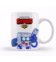 Brawl Stars  8 Bit Kupa Bardak Porselen