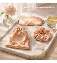 VELVET NIGHT - MINI NIGHT SET (Pudra Pembe)