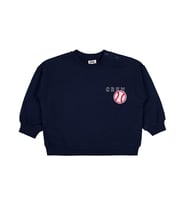 Civil Baby Crew Baskılı 6-18 Ay Sweatshirt - Lacivert
