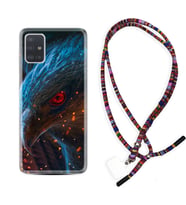 Samsung a71 A72 A73 A7 A9 2018 C7 C9 Kılıf Boyun Asklı Rasta Silikon Şahin 1756