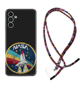 Samsung A23 A31 A32 A50 A51 A52 A53 A70 Kılıf Boyun Asklı Rasta Silikon Nasa 1326