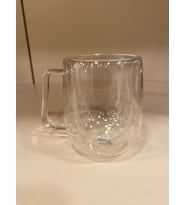 KUPA ÇİFT CIDARLI CAM 300 ML BÜYÜKBOY MODEL 1
