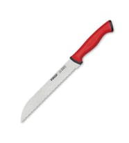 Pirge Ekmek Bıçağı Duo 34024 17cm Kırmızı