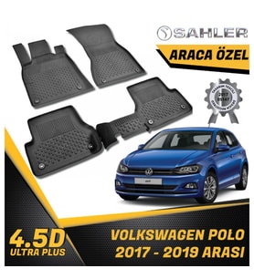 Volkswagen Polo Havuzlu Paspas 4,5D Sahler 2017 Sonrası