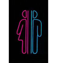 Neon LED Işık, WC İçin Şık ve Modern Aydınlatma Çözümü (Krem)