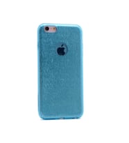 Apple iPhone 6 Plus Uyumlu Kılıf Zore Shining Silikon (Mavi)