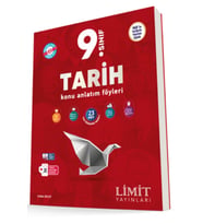 Limit Yayınları Limit 2025 9. Sınıf Tarih Konu Anlatım Föyleri Güncel Müfredat (Çok Renkli)