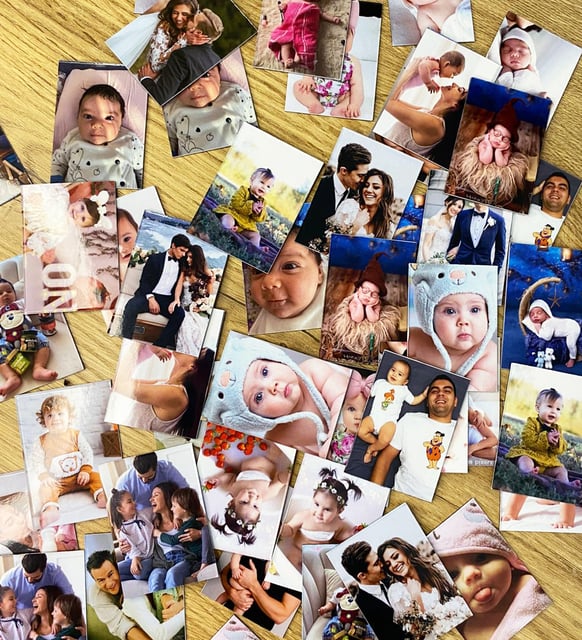 49 Adet Mini Magnet Fotoğraflı Resimli Buzdolabı Magneti (4 x 6 cm)