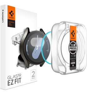 Galaxy Watch 7 (44mm) ile Uyumlu Ekran Koruyucu Cam Kolay Kurulum Glas.tR EZ Fit (2 Adet) - AGL08493