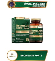 Nutraxin Bromelain Forte 750 mg 60 Tablet Krom Yeşilçay Probiyotik