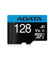 ADATA 128GB Premier 100MB/S CLASS10 A1 Adaptörlü MicroSDXC Hafıza Kartı AUSDX128GUICL10A1-RA1