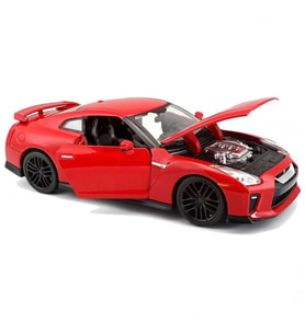 Bburago 1:24 Nissan GT-R 2017 Model Araba