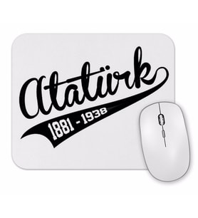 Mustafa Kemal Atatürk El Yazılı Mouse Pad