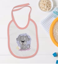 BK Kids Pembe Bebek Mama Önlüğü - Model 168