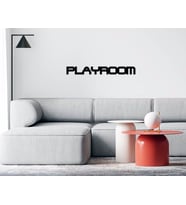 BK Home Play Room Duvar Yazısı-1 (Siyah)