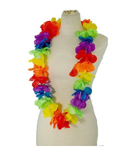 Rengarenk Hawaii Kolye 1 Adet