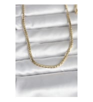 Mey İthalat® CM 14K Gold Renk Yassı Model 60 cm Kadın Kolye