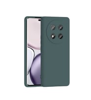 Honor Magic 7 Lite Uyumlu Kılıf Zore Mara Lansman Kapak (Koyu Yeşil)