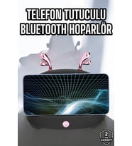 Yeni Nesil Akıllı Hoparlör Telefon Tutacağı Uzun Pil Ömrü Yüksek Ses Kaliteli