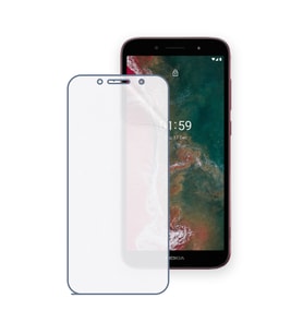 SChitec NOKIA C1 Plus Uyumlu Ön Yüzey Nano Şeffaf Hidrojel Ekran Koruyucu