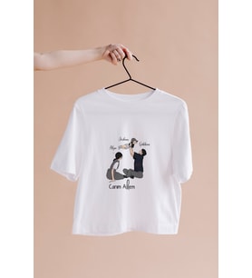 Canım Ailem Tasarımlı Tişört Kişiye Özel ( Unisex - Büyük - Çocuk )