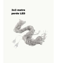 3X3 Led Işık Perdesi Şelale Model İç Dış Mekân Dekorasyonu