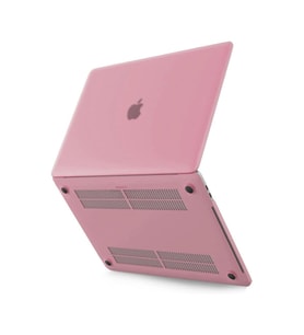 Apple Macbook Pro 13 2020 Macbook Buzlu Kapak - Pembe